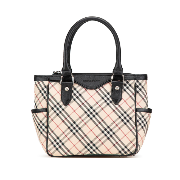 Burberry Handbags - Pre-Loved Burberry Nova Check Canvas Handbag